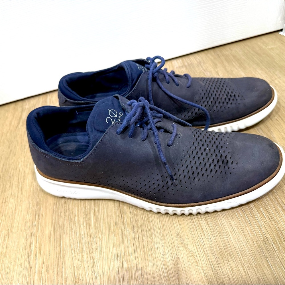 COLE HAAN - Men's 2.ZERØGRAND Laser Wingtip Oxford